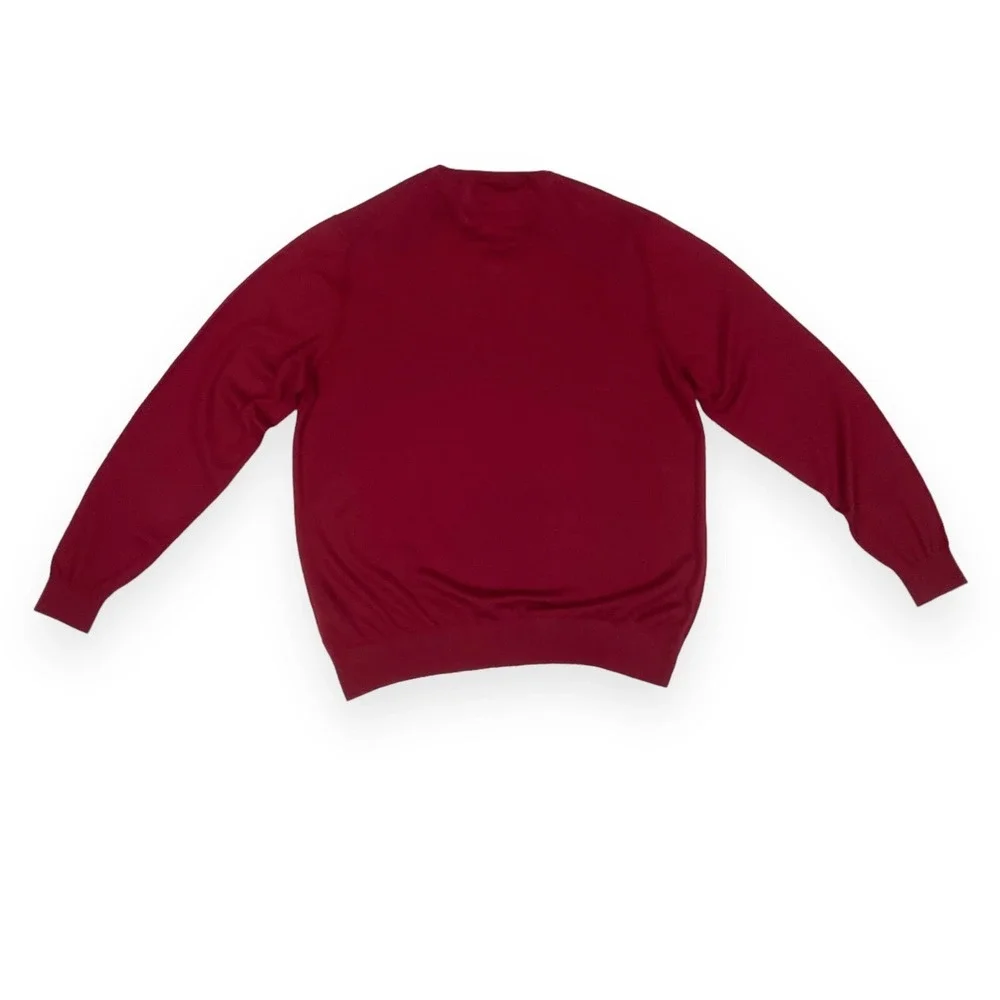 Rodd & Gunn Seater Mens 2XL XXL Red Long Sleeve V-Neck NWOT